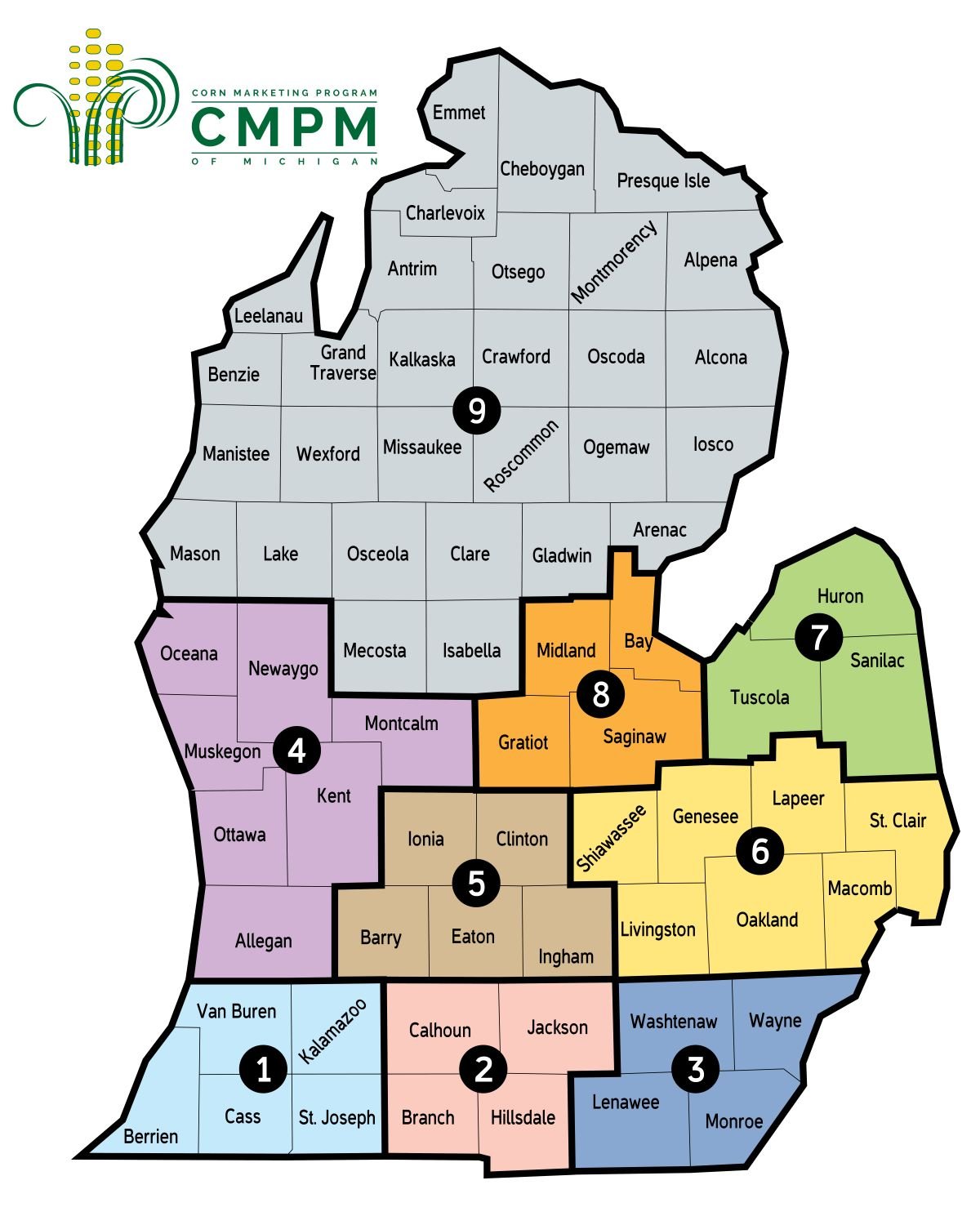 Districts Map